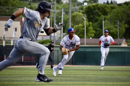 Hot Tots and Larks meet for two game series